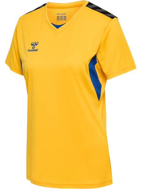 hummel Women's Authentic Polyester Short Sleeve Soccer Jersey-1