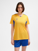 hummel Women's Authentic Polyester Short Sleeve Soccer Jersey-6