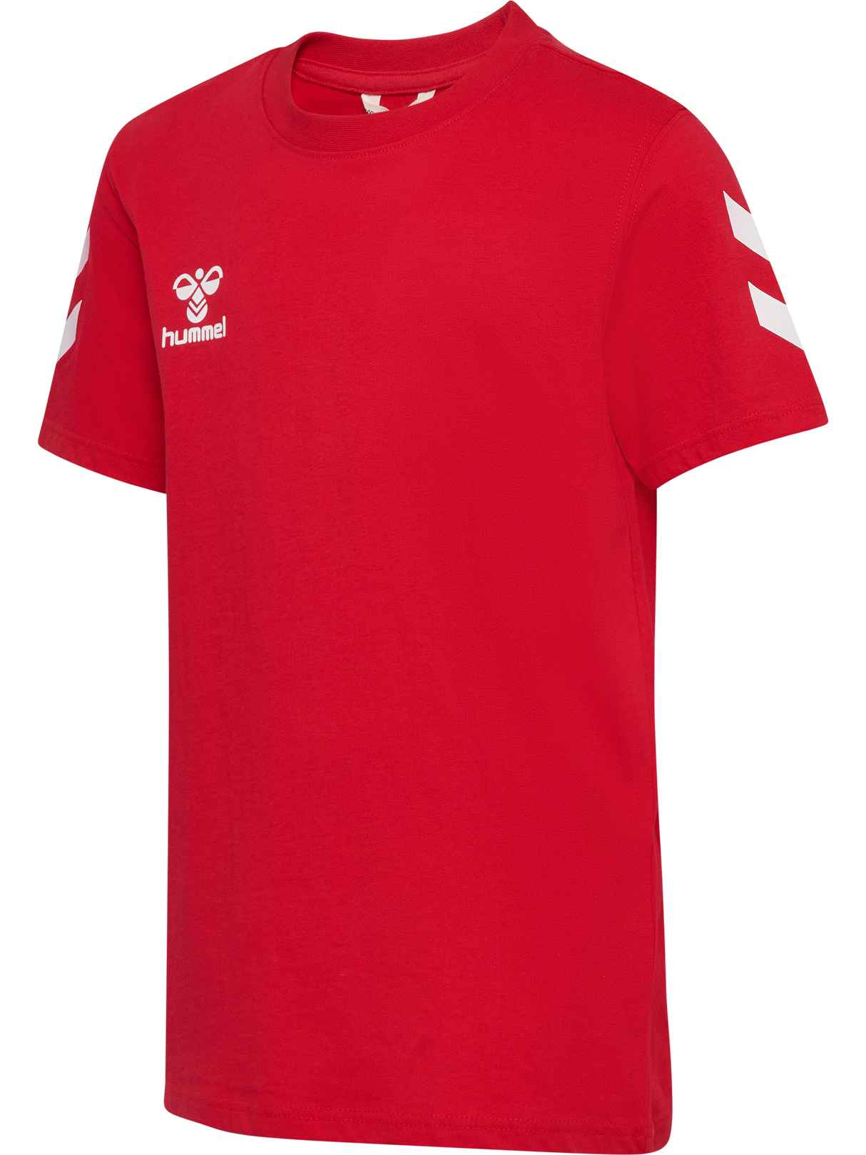 hummel Youth Go 2.0 Chevron Short Sleeve T-Shirt-1