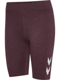 hummel Women's Pulse Logo Mid Waist Shorts Tights-1
