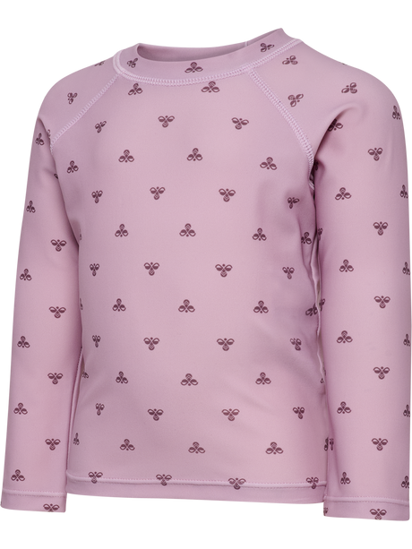 hummel Youth Mini Bee AOP Swim Long Sleeve T-Shirt-1
