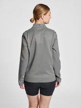 hummel Women's Core XK Poly Zip Sweatshirt-6