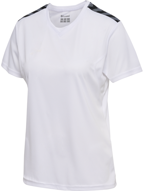hummel Women's Authentic Polyester Short Sleeve Soccer Jersey-1