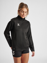 hummel Women's Core XK Poly Zip Sweatshirt-6