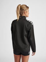hummel Women's Core XK Poly Zip Sweatshirt-7
