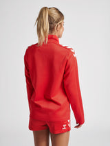 hummel Women's Core XK Poly Zip Sweatshirt-6