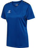 hummel Women's Authentic Polyester Short Sleeve Soccer Jersey-1