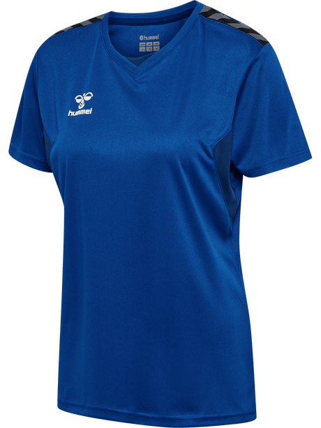 hummel Women's Authentic Polyester Short Sleeve Soccer Jersey-1