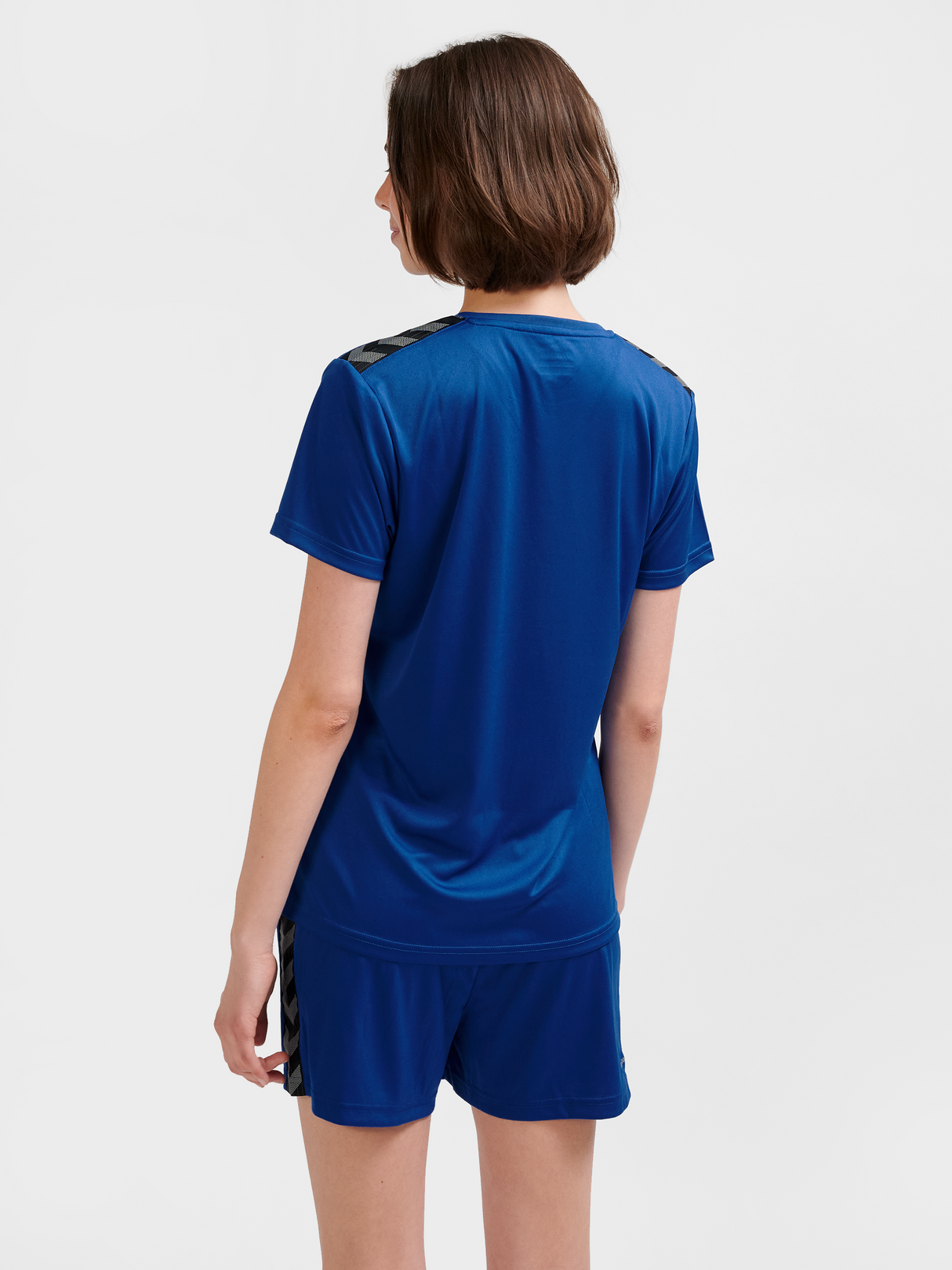 hummel Women's Authentic Polyester Short Sleeve Soccer Jersey-5