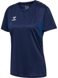 hummel Women's Authentic Polyester Short Sleeve Soccer Jersey-1