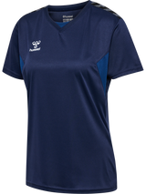 hummel Women's Authentic Polyester Short Sleeve Soccer Jersey-1