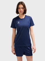 hummel Women's Authentic Polyester Short Sleeve Soccer Jersey-6