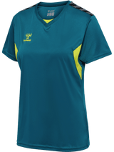 hummel Women's Authentic Polyester Short Sleeve Soccer Jersey-1