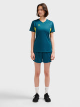 hummel Women's Authentic Polyester Short Sleeve Soccer Jersey-7