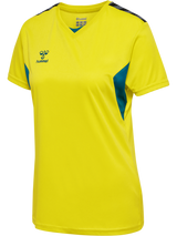 hummel Women's Authentic Polyester Short Sleeve Soccer Jersey-1