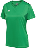 hummel Women's Authentic Polyester Short Sleeve Soccer Jersey-1