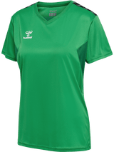 hummel Women's Authentic Polyester Short Sleeve Soccer Jersey-1