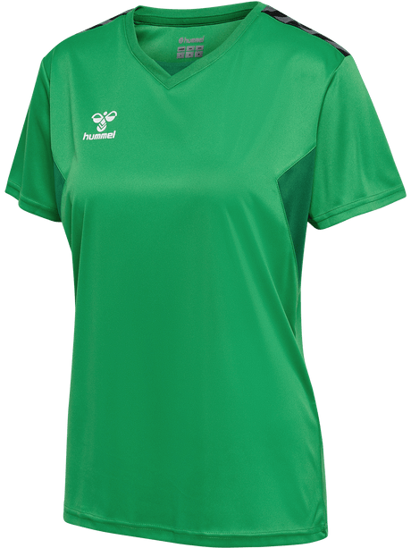 hummel Women's Authentic Polyester Short Sleeve Soccer Jersey-1