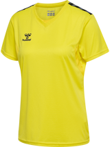 hummel Women's Authentic Polyester Short Sleeve Soccer Jersey-1