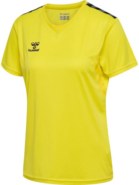 hummel Women's Authentic Polyester Short Sleeve Soccer Jersey-1