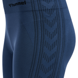 hummel Women's Mindful Training Shaping Seamless Mid Waist Shorts-3