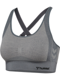 hummel Women's Mindful Training Shine Seamless Sports Bra-1