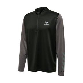 hummel Men's Ongrid 1/2 Zip Poly Sweatshirt-1