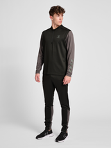 hummel Men's Ongrid 1/2 Zip Poly Sweatshirt-4