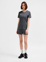hummel Women's Authentic Polyester Short Sleeve Soccer Jersey-7