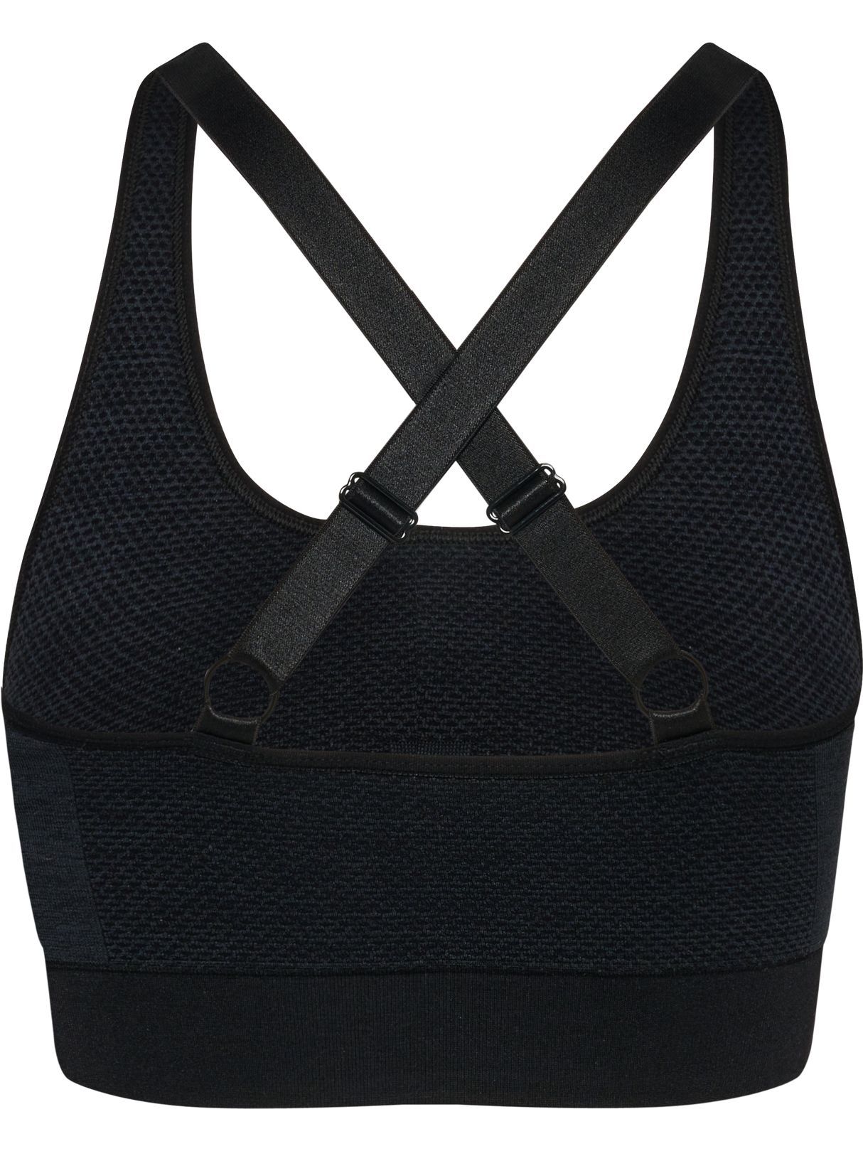 hummel Women's Mindful Training Shine Seamless Sports Bra-2