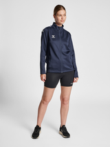 hummel Women's Core XK Poly Zip Sweatshirt-4