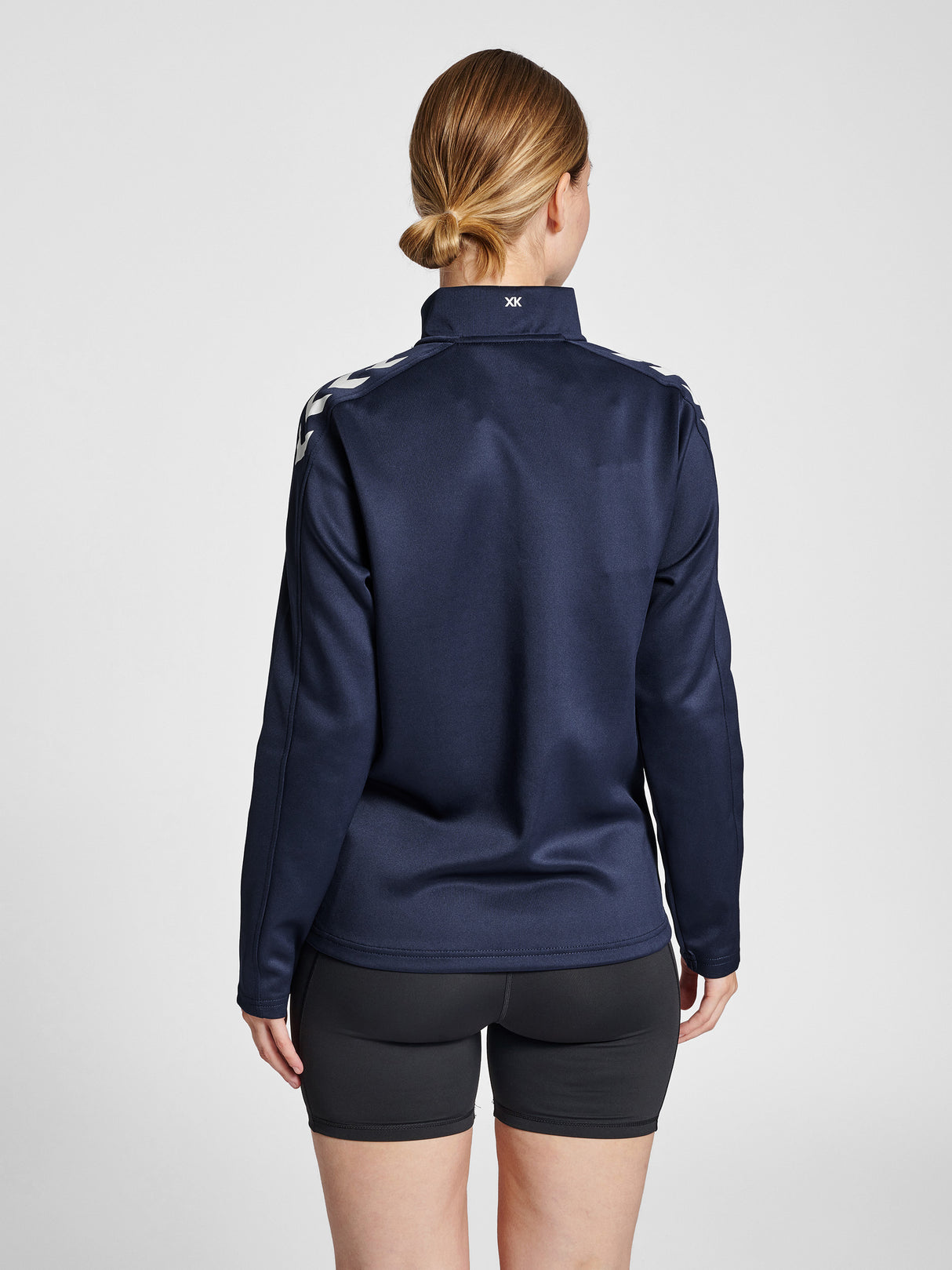 hummel Women's Core XK Poly Zip Sweatshirt-6