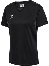 hummel Women's Authentic Polyester Short Sleeve Soccer Jersey-1