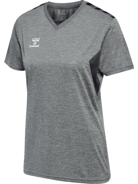 hummel Women's Authentic Polyester Short Sleeve Soccer Jersey-1