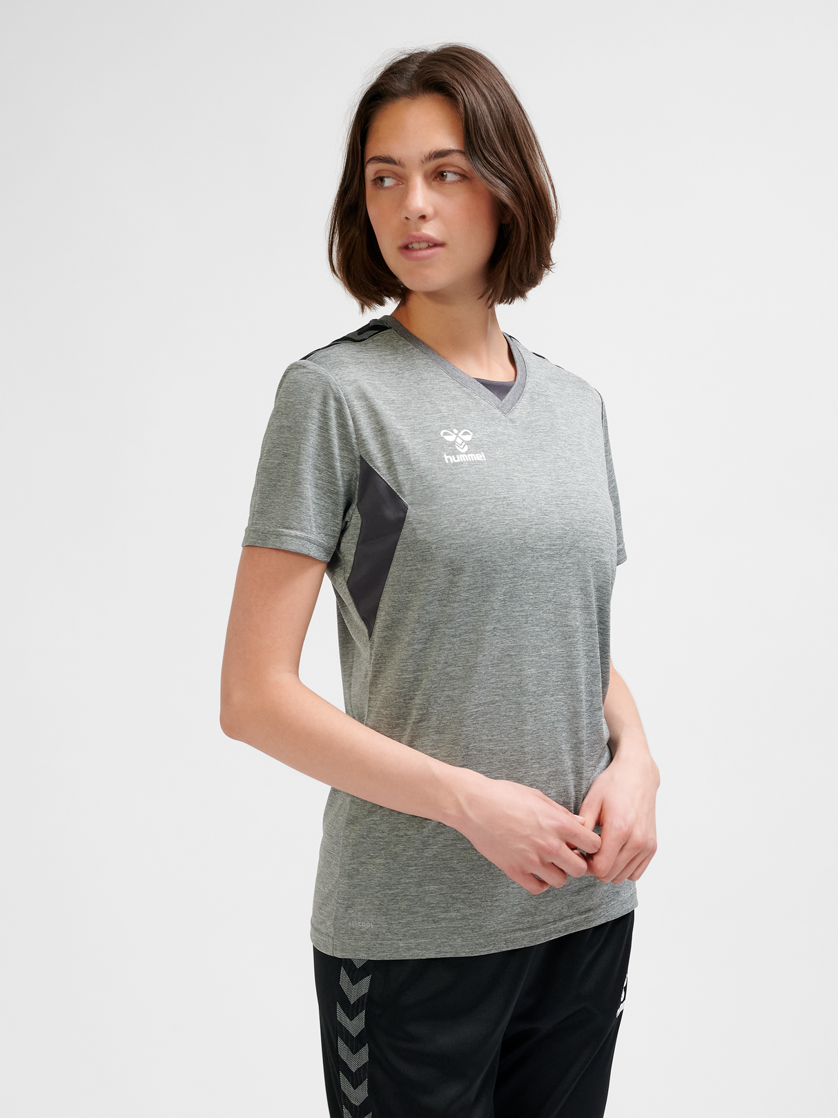 hummel Women's Authentic Polyester Short Sleeve Soccer Jersey-6
