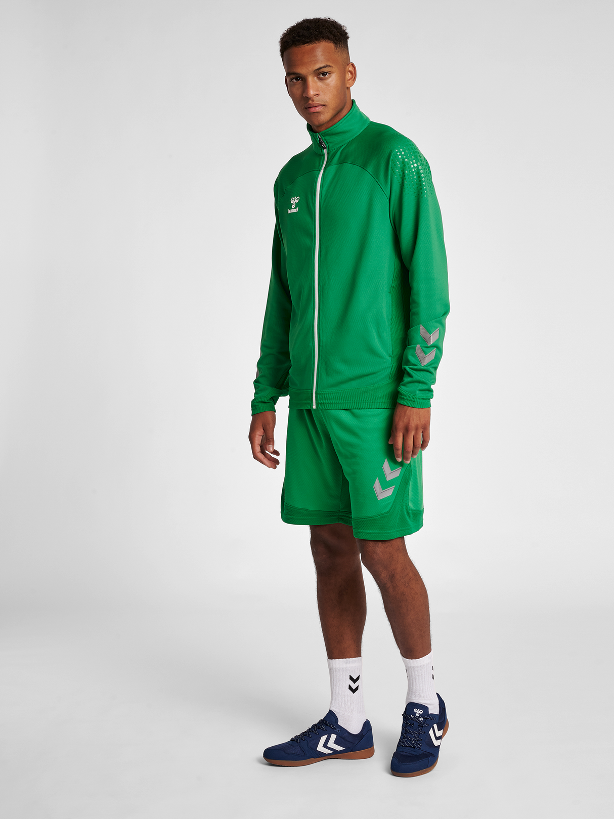 hummel Men's Lead Poly Shorts-4