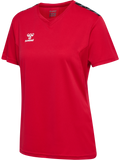 hummel Women's Authentic Polyester Short Sleeve Soccer Jersey-1