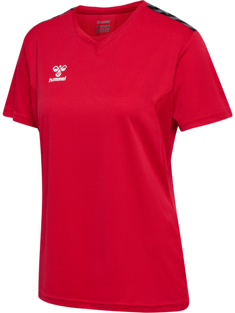 hummel Women's Authentic Polyester Short Sleeve Soccer Jersey-1
