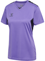 hummel Women's Authentic Polyester Short Sleeve Soccer Jersey-1