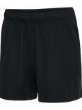 hummel Women's Pulse Rib Shorts-1