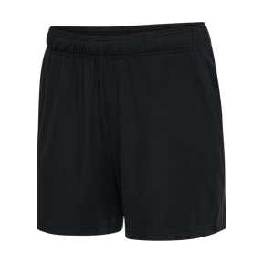hummel Women's Pulse Rib Shorts-1