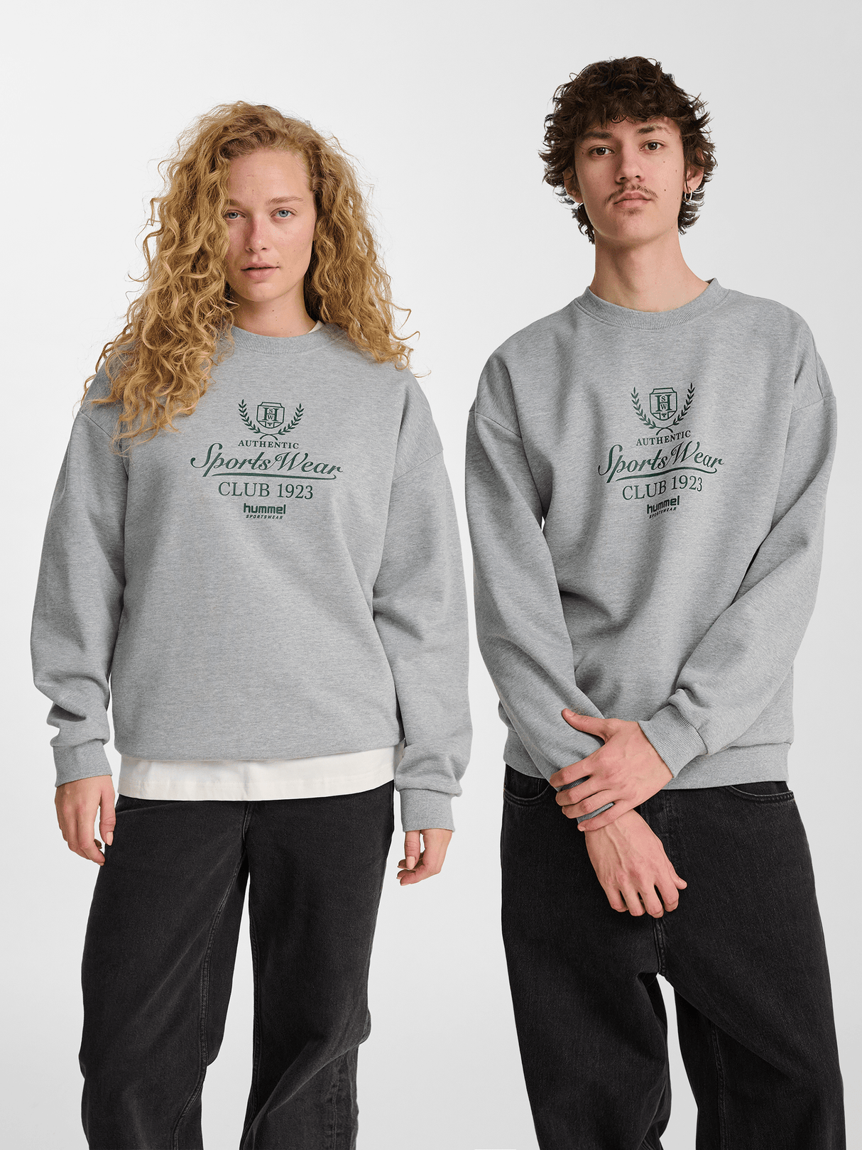 hummel Unisex Loose Crewneck Club Sportswear-5