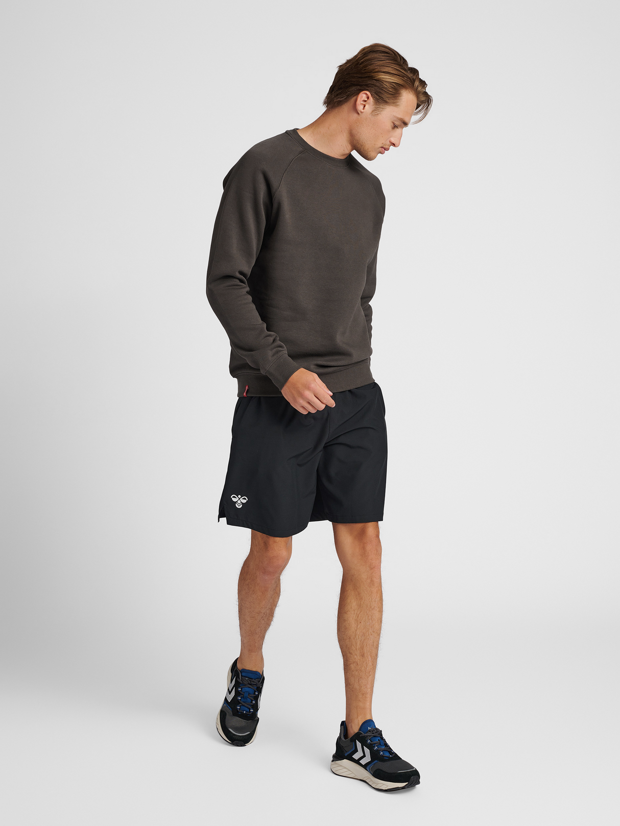hummel Men's Red Heavy Sweatshirt-4