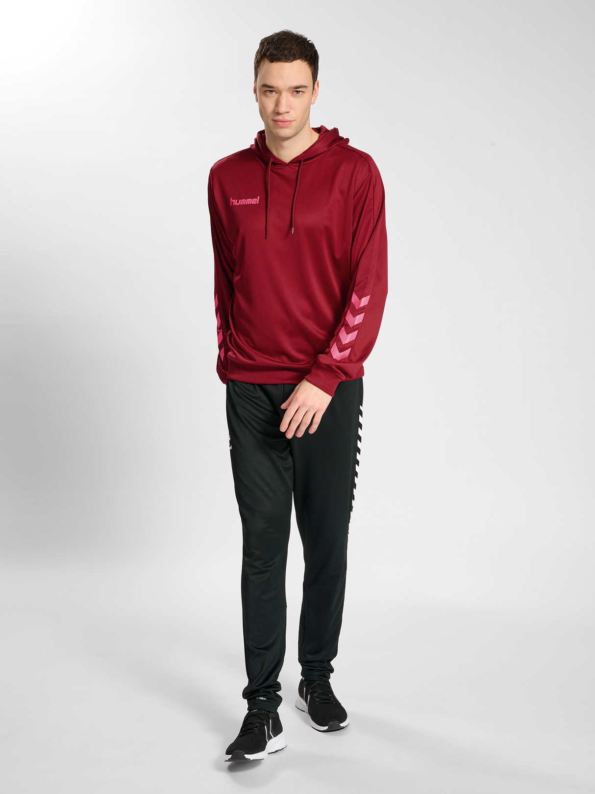 hummel Men's Promo Poly Hoodie-4