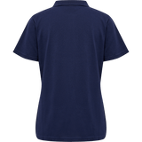 hummel Women's Red Classic Polo-2