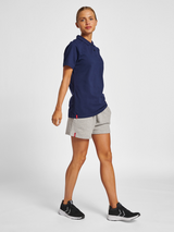 hummel Women's Red Classic Polo-4