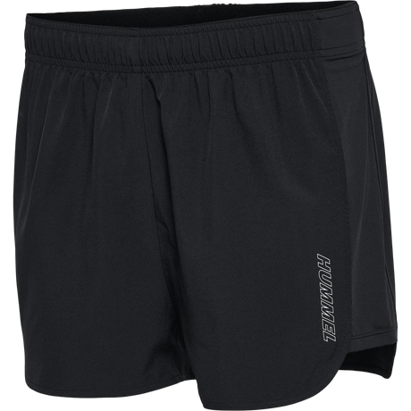 hummel Women's Training Essentials Vital Woven Shorts-1