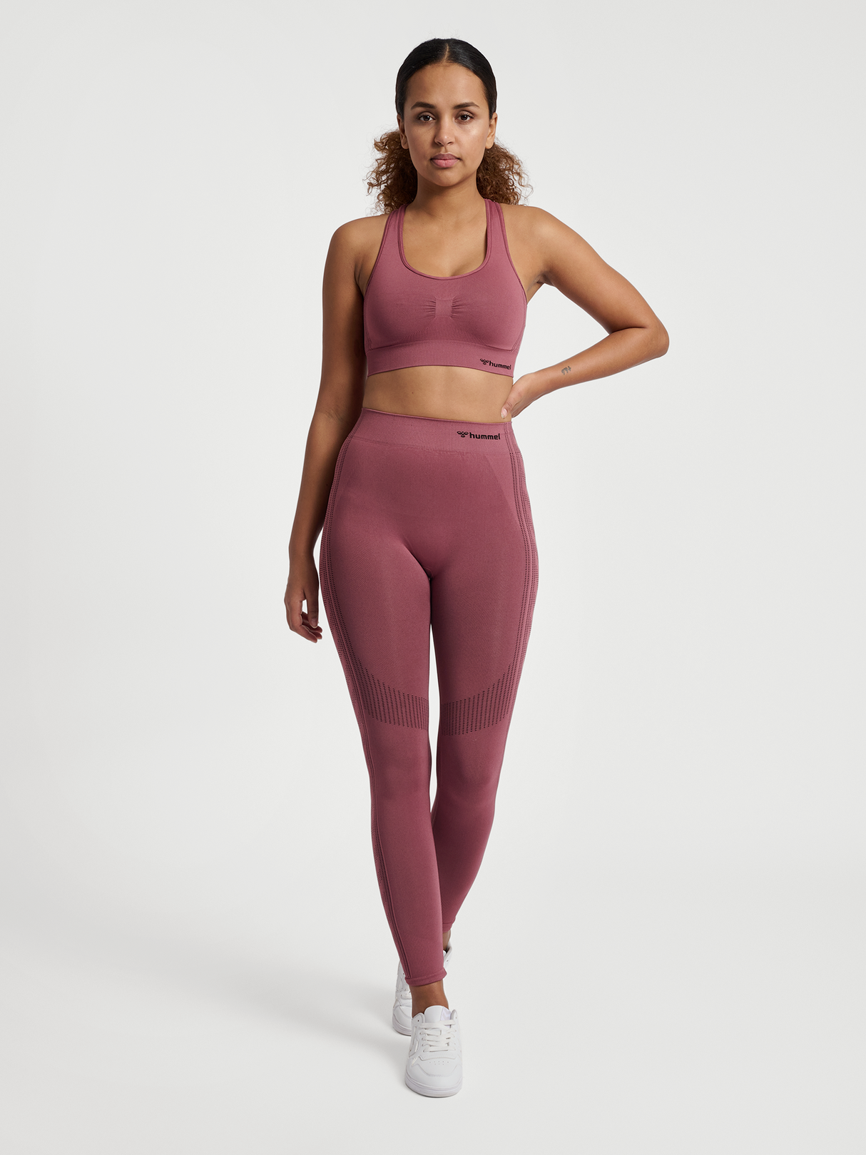 hummel Women's Mindful Training Shaping Seamless Sports Top-4