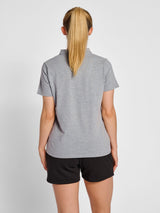 hummel Women's Red Classic Polo-6