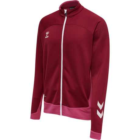 hummel Men's Lead Poly Zip Jacket-1